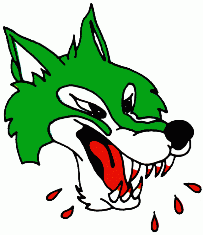 Sudbury Wolves 1981 82-1986 87 Primary Logo vinyl decal